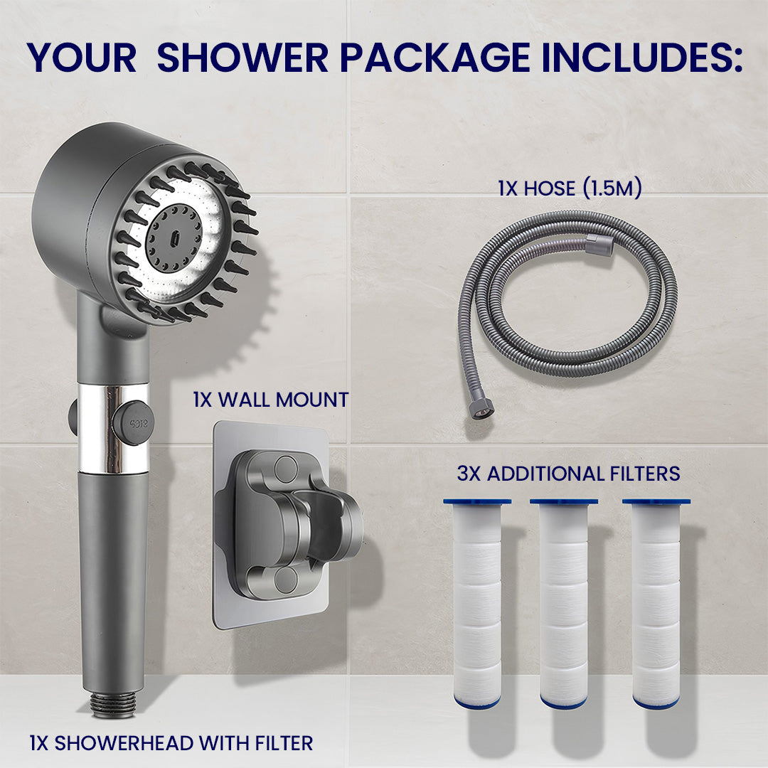 AquaVera Filtered Shower Head